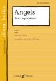 Angels: 3 Pop Classics: Vocal: SA & Men And Piano (Faber Choral Basics)