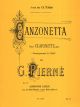 Canzonetta: Op19: Clarinet & Piano (Leduc)