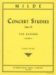 50 Concert Studies Op.26: Vol.2: Bassoon (International)