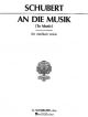 To Music (an Die Musik) D Major Med Voice German & English