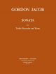 Sonata: Treble Recorder and Piano (Breitkopf)
