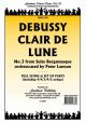 Clair De Lune Orchestra Full Score And Parts