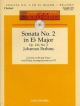 Sonata Op.120 No.2 Eb Major: Clarinet & Piano Book & CD (Carl Fischer)