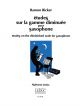 Etudes Sur La Gamme Diminuee: Saxophone (diminished Scales) (Leduc)