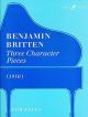 3 Character Pieces (1930): Piano  (Faber)