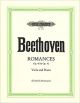 Romances: Op.40 and Op.50: Viola and Piano (Peters)