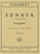 Sonata: Arpeggione: A Minor: Cello  (International)