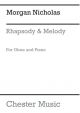 2 Pieces Melody  Rhapsody: Oboe & Piano (Chester)