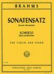 Sonatensatz Scherzo: Violin and Piano (International)