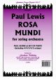 Rosa Mundi Orchestra Score And Parts