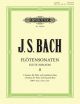 Sonatas Vol.2 Bwv1033-1034-1035 Flute & Piano  (Peters)