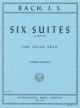 6 Cello Suites Bwv1007-1012: Cello Solo  (International)