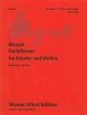 Variations For Violin and Piano (Wiener Urtext)