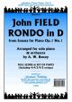 Rondo In D: Orch Score & Parts