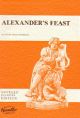 Handel: Alexanders Feast: Satb: Vocal Score (burrows)
