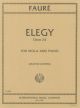 Elegie Op.24 Viola & Piano (International)