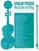 37 Violin Pieces You Like To Play: Violin & Piano  (Schrimer)