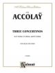 3 Concertinas: A Min, E Min And D Min: Violin & Piano (Kalmus)