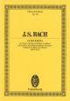 Concerto: A Minor: Bwv1041: Miniature Score