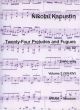 24 Preludes and Fugues: Vol.2: Op.82: Piano