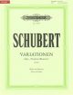 Variations On Trockne Blumen: D802 Flute & Piano (Peters)