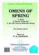 Omens Of Spring: Solo Voice