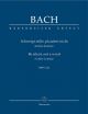 Coffee Cantata: Be Silent Not A Word: Bwv211:  Study score (Barenreiter)