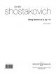 Shostakovich: String Quartet: No.8: Parts