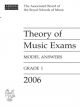 OLD STOCK SALE - ABRSM Theory Of Music Exams Model Answers 2006: Grade 1