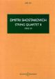 String Quartet Op.110/8: Miniature Score (B&H)