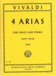 4 Arias: Voice and Piano
