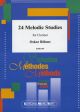 24 Melodic Studies: Clarinet