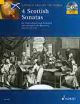 Baroque Around The World: 4 Scottish Sonatas - Violin Or Flute And Keyboard: Book & Cd