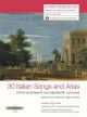 30 Italian Songs And Arias: Med High: Vocal: Book & Cd (nichols) (Peters)