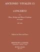 Concerto: F: Rv458: Oboe & Piano