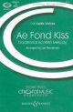 Ae Fond Kiss: Sa: Vocal and Piano
