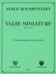 Valse Miniature: Op1 No.2: Double Bass