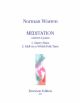 Meditation: Clarinet & Piano (Emerson)