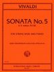 Sonata No.5 E Minor Rv40: Double Bass & Piano ( Zimmermann)