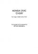 Honda Civic Choir: Satb: Vocal
