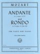 Andante In C and Rondo In D: Flute And Piano (International)