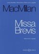 Missa Brevis: Satb: Vocal Score