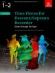 Time Pieces For Descant Recorder Vol.1: Recorder & Piano (ABRSM)