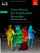 Time Pieces For Treble Recorder Vol.2: Recorder & Piano (ABRSM)