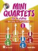 Mini Quartets: Vol 1: Violin Quartet: Sc Pts and Cd: Position 1 (stiles)