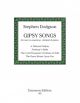 Dodgson: Gipsy Songs: Mezzo Soprano Clarinet and Piano