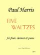 Five Waltzes: Trio: Flute Clarinet & Piano