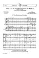 Sieber: 3 Hungarian Folk Songs: Vocal : SAB