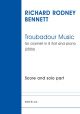 Troubadour Music: Clarinet & Piano (Novello)