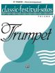 Classics Festival Solos: Trumpet: Vol2: Piano Accompaniment